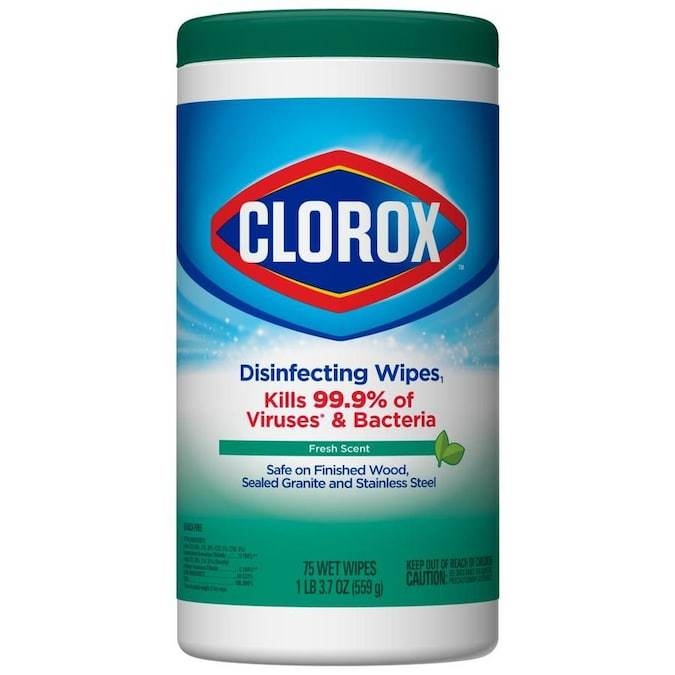 Clorox Fresh Scent 75 Wipes