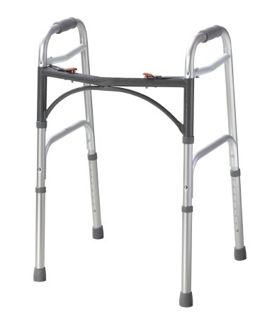 McKesson Folding Walker 25 to 32 Inch Height