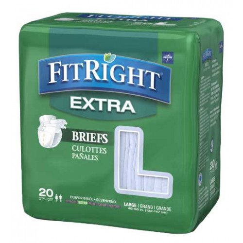 FitRight Extra Briefs - Heavy Absorbency
