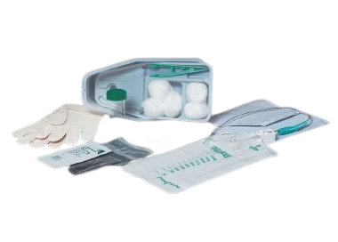 Urethral Tray with Plastic Catheter 16Fr