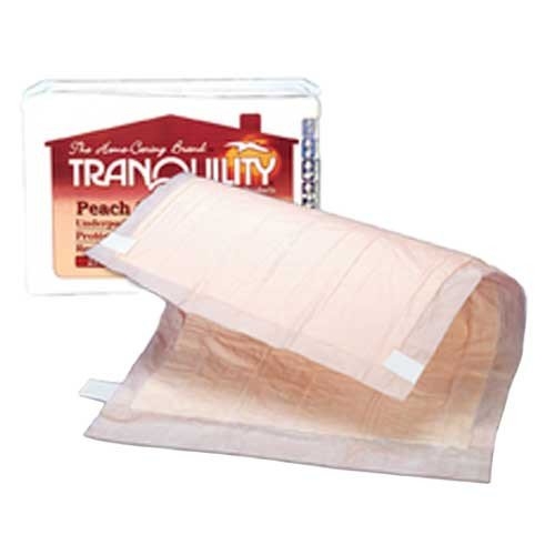 Tranquility Peach Sheet Underpad - Maximum Absorbency