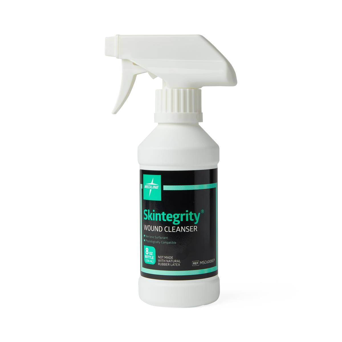 Medline Skintegrity Wound Cleanser Spray with Educational Packaging - Fast, Gentle Cleaning for Open Wounds