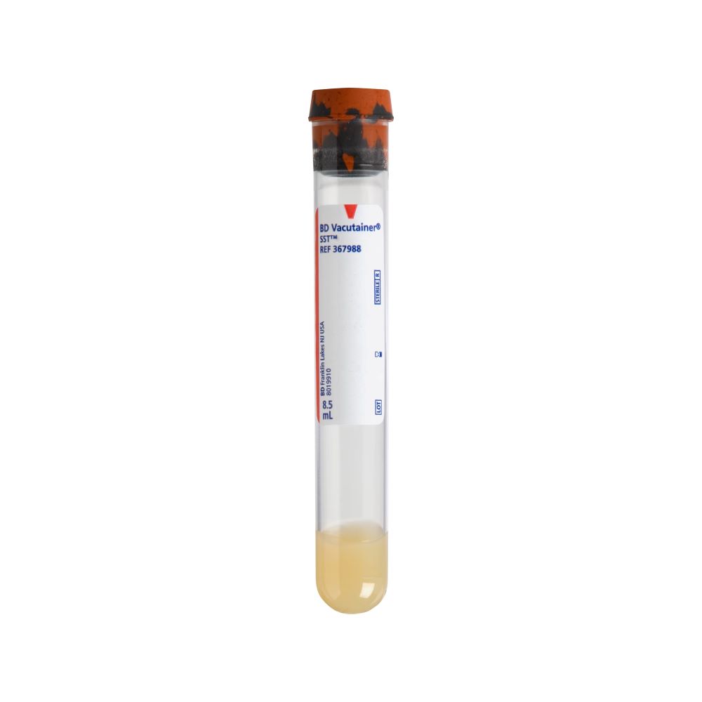 BD Vacutainer SST Venous Blood Collection Tube 16 X 100 mm - 367988