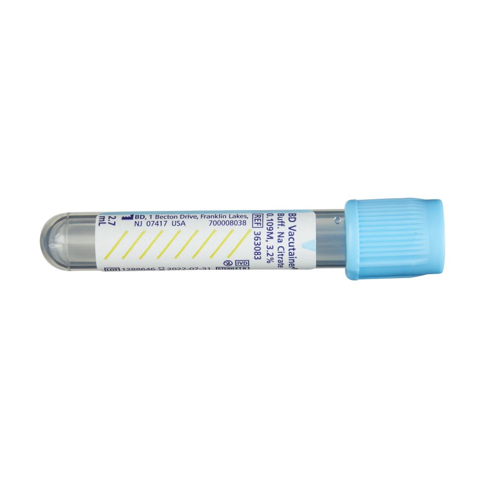 BD Vacutainer Plus Coagulation Citrate Tubes