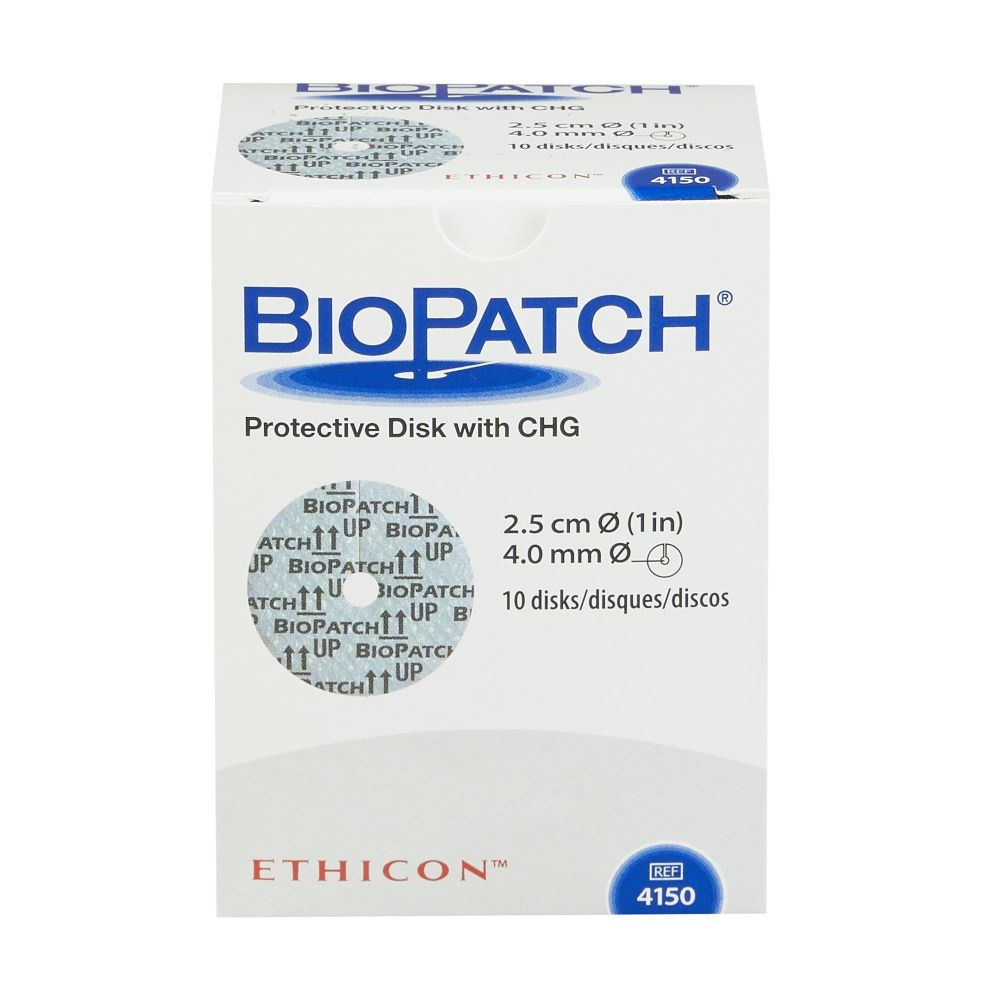 Biopatch Protective Disc with CHG - 1 Inch Round Shape