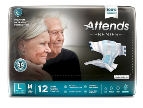 Attends Premier Incontinence Brief by Attends Healthcare Products
