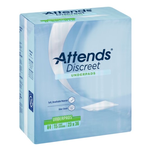 Attends Retail Underpads Light Absorbency