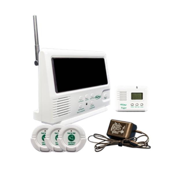 Smart Caregiver Central Monitoring Unit with Nurse Call Buttons