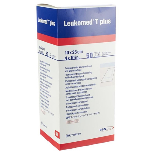 BSN Medical Leukomed T Plus Post-Op Dressing 7238203 | 4 x 10 Inch by BSN