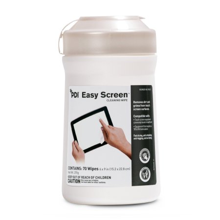 Professional Disposables PDI Easy Screen Cleaning Alcohol Wipes - 6 x 9 in. (P03672)