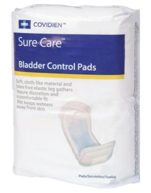 Covidien SureCare Bladder Control Pads - Extra Heavy Absorbency