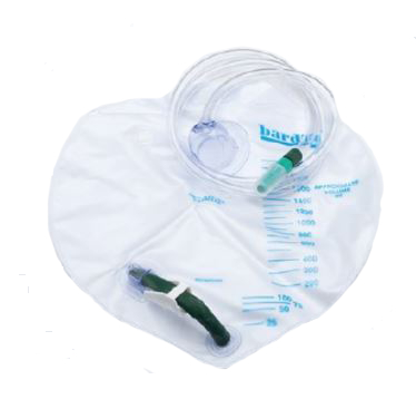 Bardia Closed System Drain Bag - 2000cc | 802001, 802002