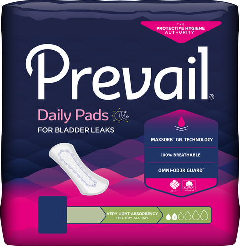 prevail pantiliner very light absorbency