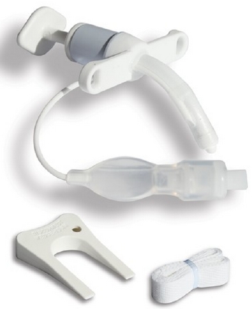 Bivona TTS Cuffed Neonatal Straight Neck Flange Tracheostomy Tubes