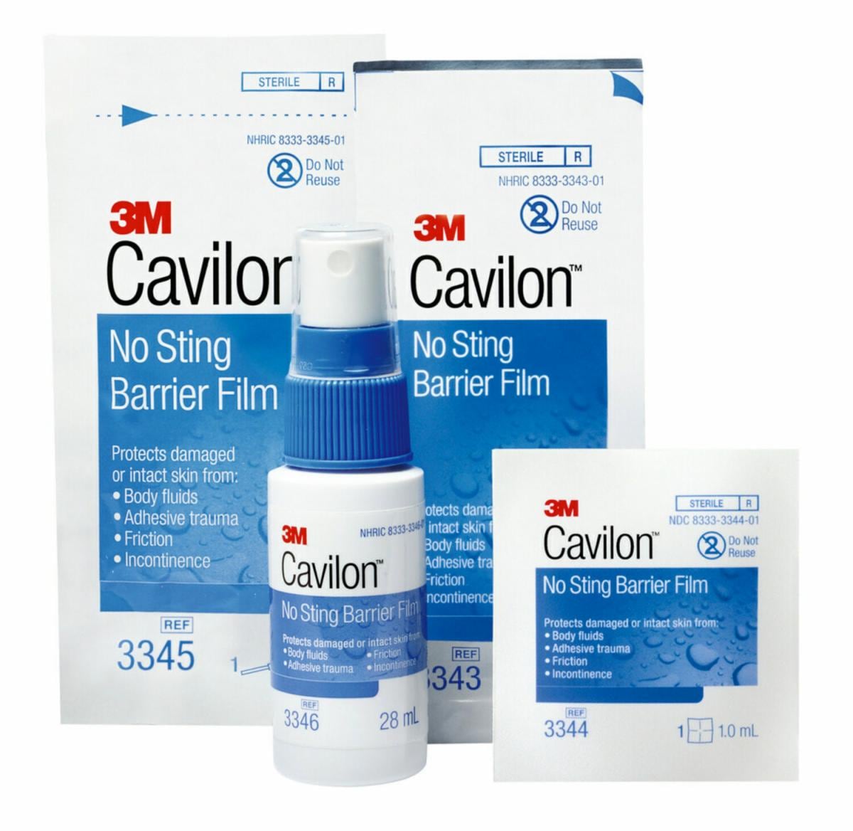 Cavilon No Sting Barrier Film by 3M for Maximum Skin Protection