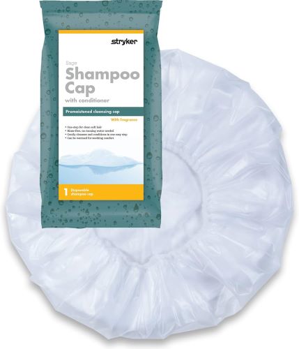 Comfort Bath Rinse Free Shampoo and Conditioner Cap