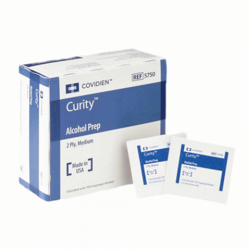 CURITY Alcohol Prep Pads By Covidien
