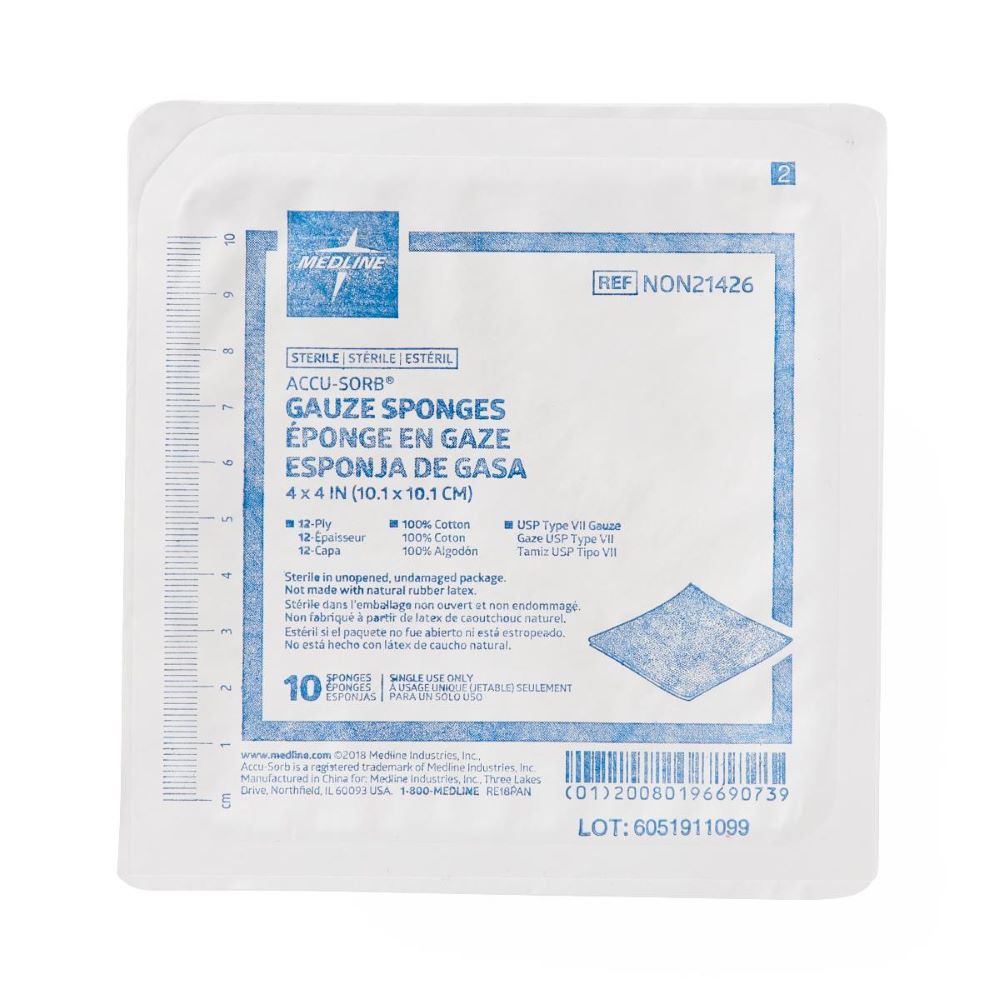 Medline NON21426  Woven Gauze Sponges