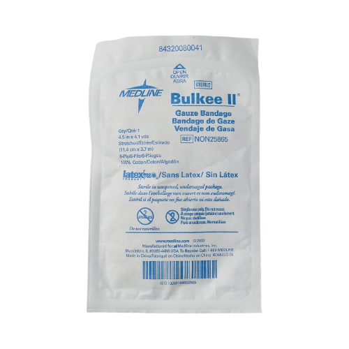 Bulkee II NON25861 and NON25865 Sterile Cotton Gauze Bandage