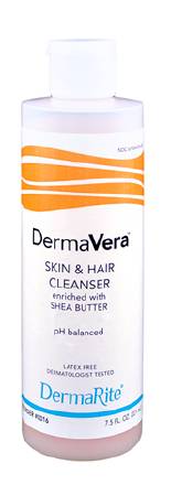 DermaVera Skin and Hair Cleanser with Shea Butter pH Balanced