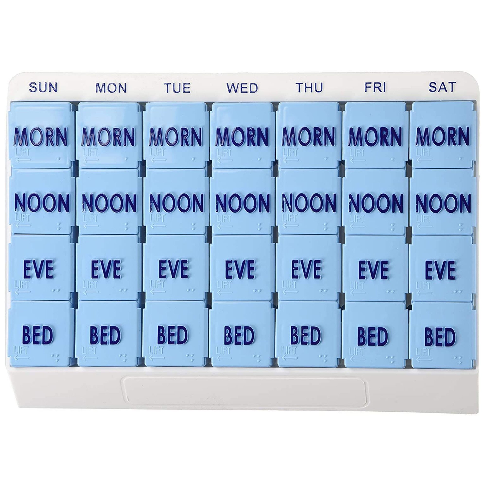 Medi Tray Pill Organizer, 7 Day 4 Dose