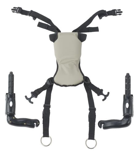Hip Positioner and Pad for Trekker Gait Trainer