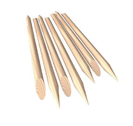 Dynarex Wooden Manicure Sticks