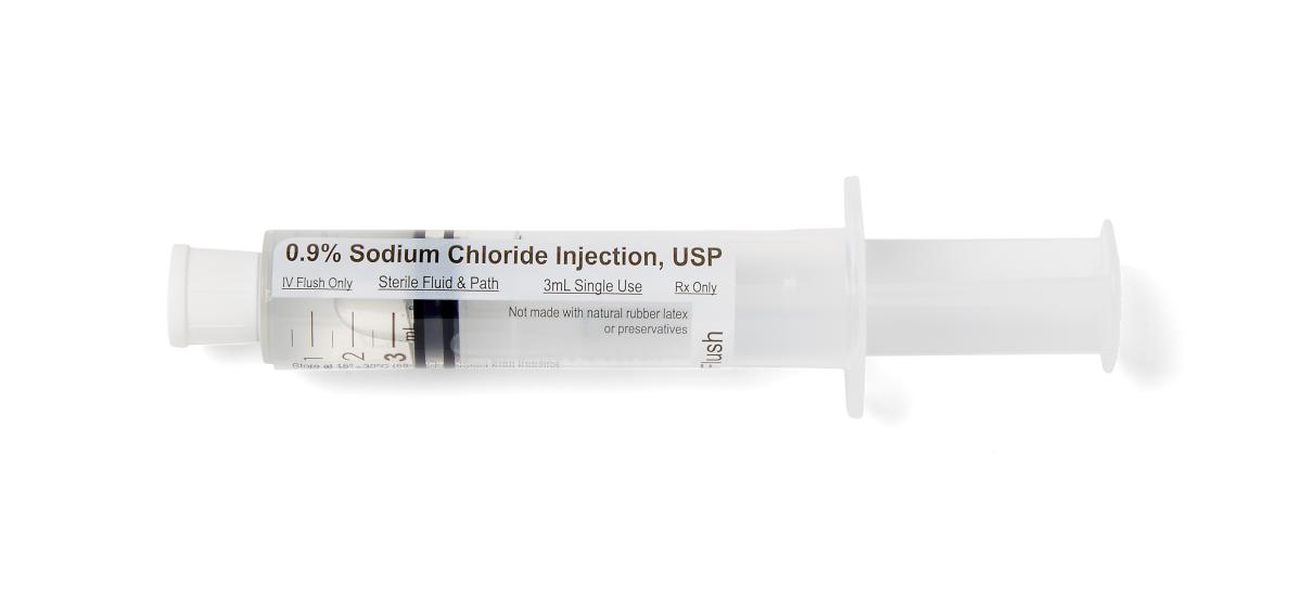 Medline Saline IV Flush Syringes