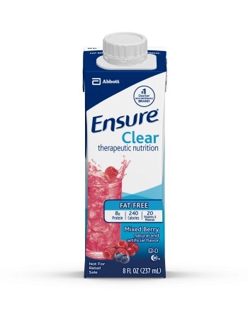 Ensure Clear Nutrition Drink - Apple, a Refreshing Alternative to Creamy Supplements