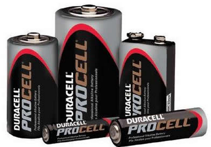 ProCell Professional Alkaline Batteries