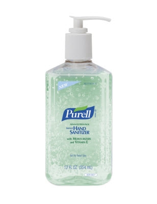 Purell Advanced With Aloe Hand Sanitizer - 3639-12
