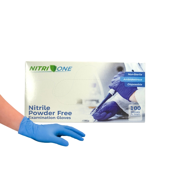 COMFORT NITRI ONE Nitrile 4mil Medical Exam Gloves - Powder Free