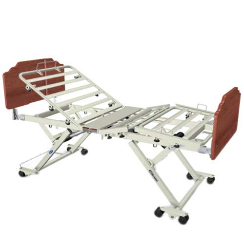 Invacare Carroll CS9 Long Term Care Adjustable Width Bed - 600 Pound Capacity 