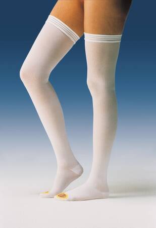 Jobst Anti-embolism Stockings Waist-high, Inspection Toe Large, Regular - 111629