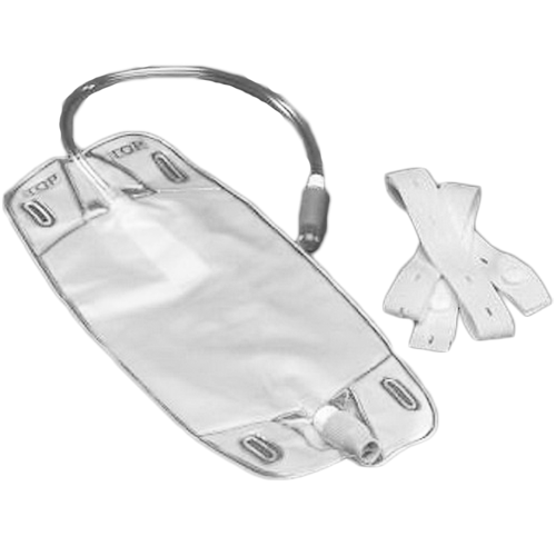 Curity Urinary Leg Bag with 12 Inch Extension Tube - 500 mL
