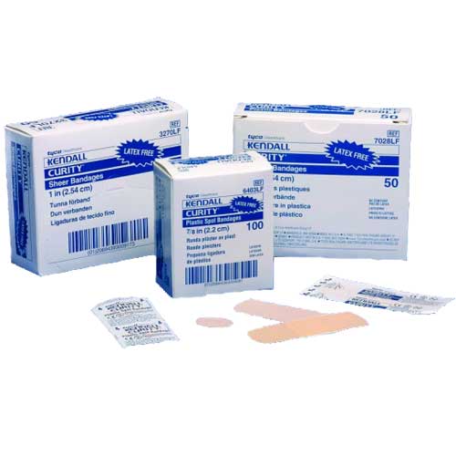 CURITY Sheer Adhesive Bandages by Covidien