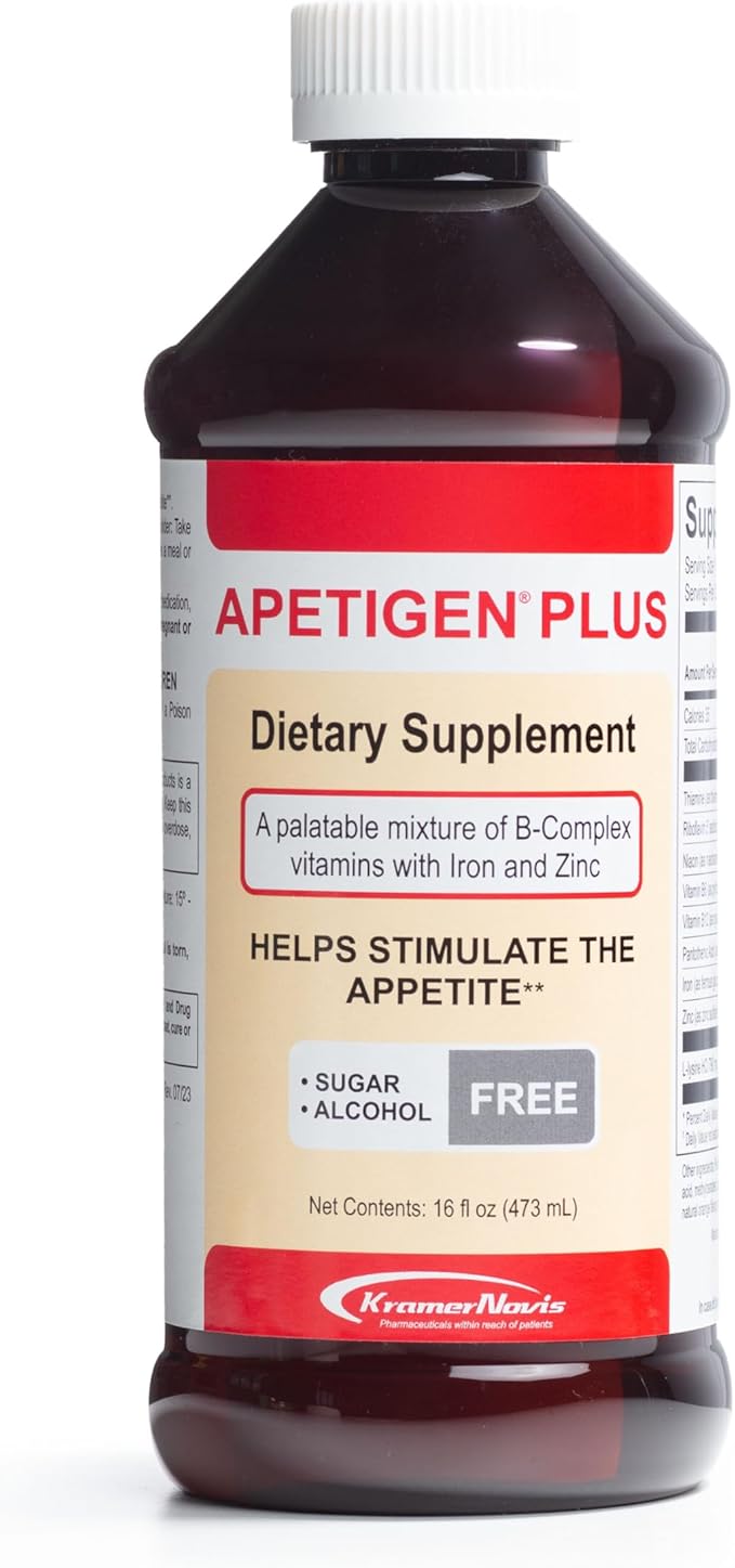 Apetigen Plus Dietary Supplement, 16 oz, Orange Flavor
