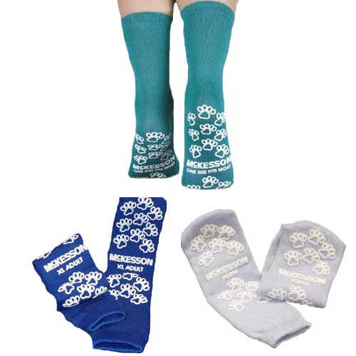 Slipper Socks Medi-Pak, Above the Ankle Skid Resistant Tread Sock