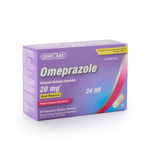 Geri-Care Omeprazole Acid Reducer Capsules