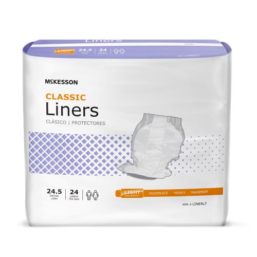 McKesson Classic Liners Light Absorbency