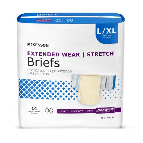 Heavy Absorbency Extended Wear Briefs