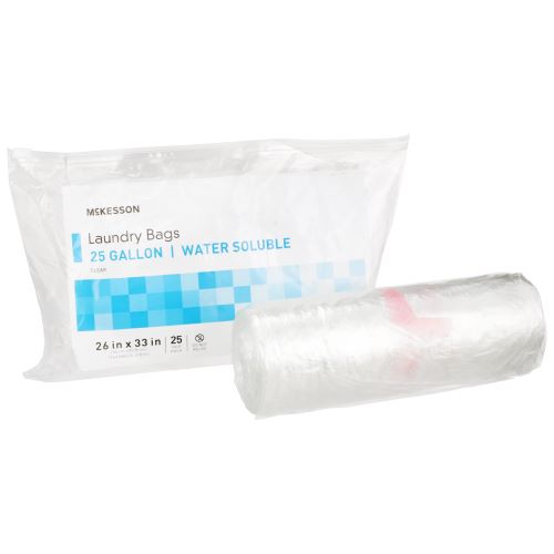 Medi-Pak MELT-A-WAY Water Soluble Linen Bag 26 X 33 Inch - 03-641A