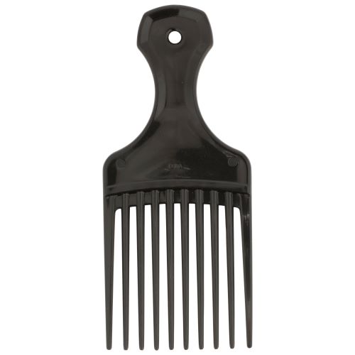 McKesson Brand Mini Hair Pick Comb - 5.3 Inches - Polypropylene - Black - 16-C567