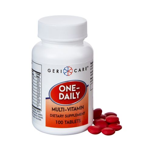 Multi-Vitamin Supplement Tablets by GeriCare