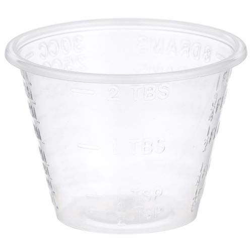1 Ounce Graduated Medicine Cup with Lip