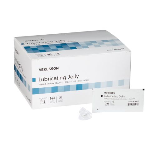 Sterile Lubricating Jelly 3 Gram Foil Pouch
