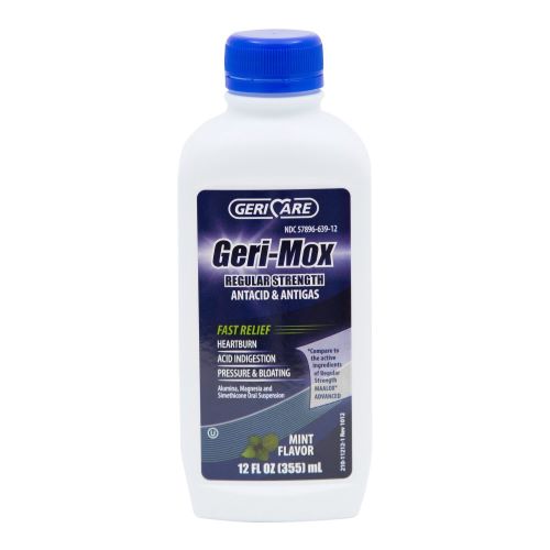Geri-Mox Regular Strength Antacid and Antigas