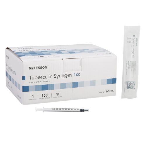 Tuberculin Syringe 1 mL Luer Slip Tip