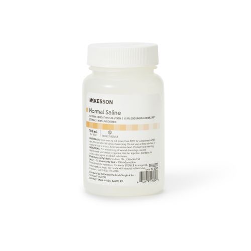 Mckesson USP Normal Saline Irrigation Solution - Sodium Chloride .9