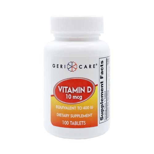 Geri-Care Vitamin D Supplement - 400 IU Strength